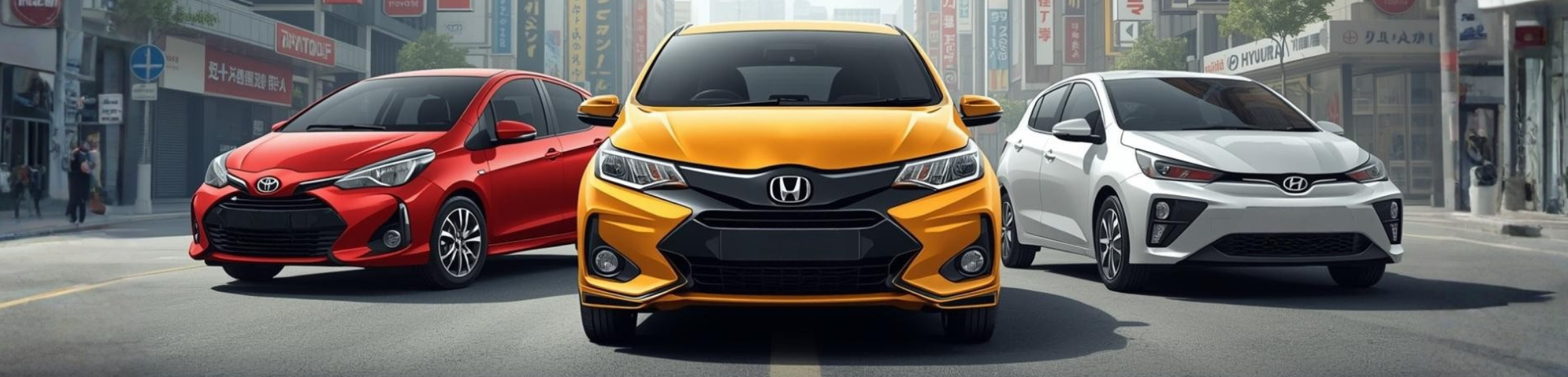 Toyota Yaris — высокая надежность, низкие расходы на обслуживание, вместительный салон, экономичный расход топлива. Пользователи отмечают комфорт в управлении и долговечность. Honda Jazz — просторный салон, экономичный двигатель, маневренность и неприхотливость делают его незаменимым авто для города. Hyundai Solaris — доступность цены, привлекательный дизайн, экономичный двигатель — популярный выбор для повседневных поездок.